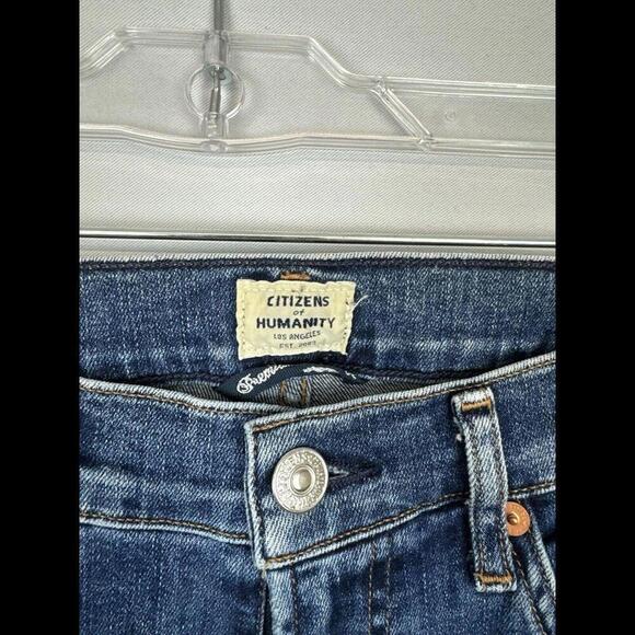 Citizens of Humanity Skyla Mid Rise Cigarette Jeans Blue Size 26 W, 29 L - Picture 6 of 8
